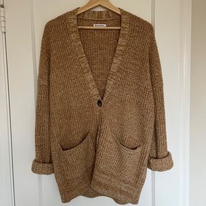 Reformation cardigan - Tan / Yellow